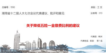 2018兩會 關(guān)于降低五險一金繳費比例的建議 湖南省政府門戶網(wǎng)站專題
